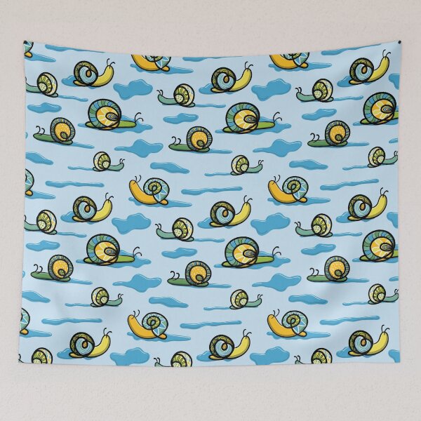 Item preview, Zen snails with slime designed and sold by Marlene Wagenhofer.