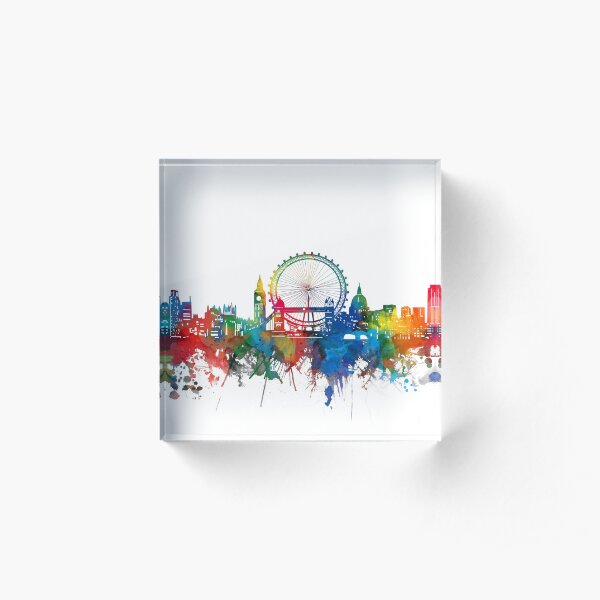 london skyline Acrylic Block