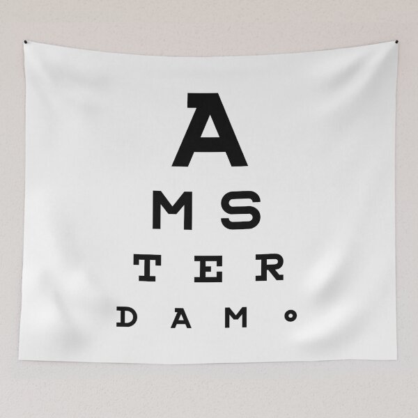 Item preview, Amsterdam - Eye Test Chart designed and sold by fromthereco.