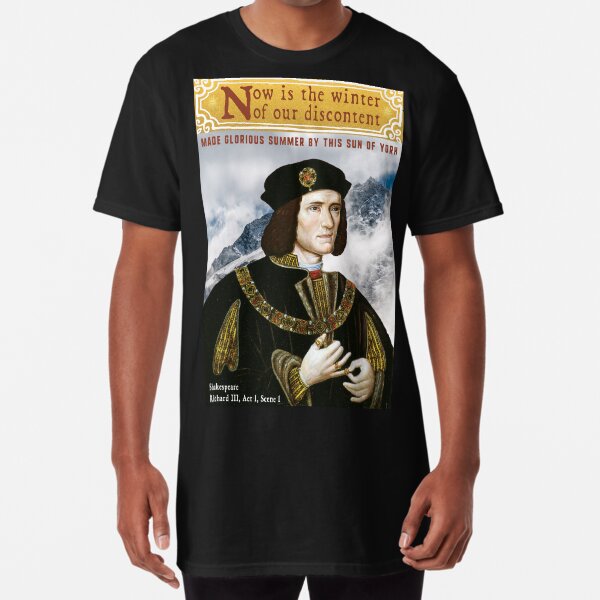 My Kingdom for a Horse from Richard 3rd by Shakespeare Men's T-Shirt