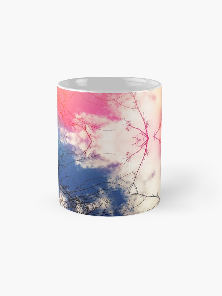 Alternate view of Cloudburst tree kaleidoscope Mug
