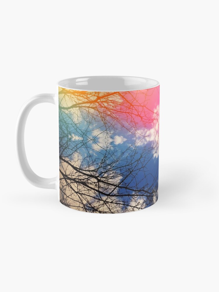 Alternate view of Cloudburst tree kaleidoscope Mug
