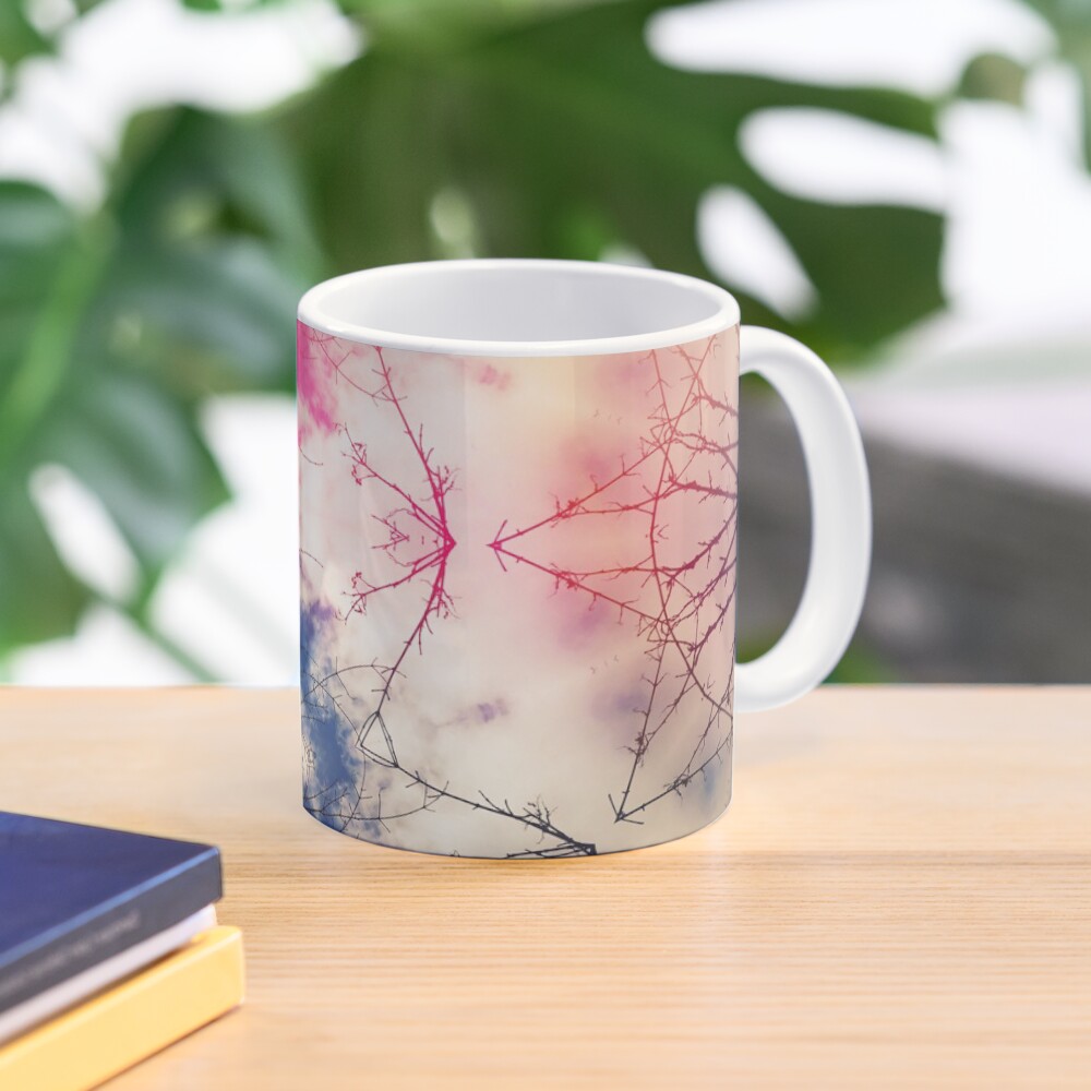 Cloudburst tree kaleidoscope Mug