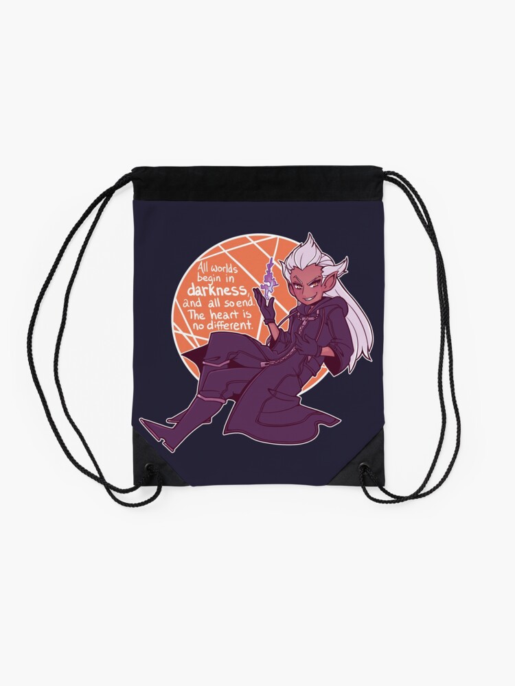Alternate view of KH3 Countdown - 13 Days of Darkness - Ansem, Seeker of Darkness Drawstring Bag