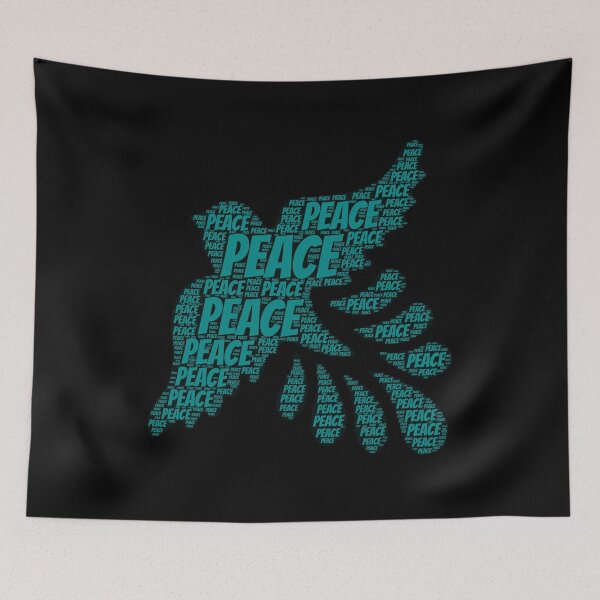 Item preview, Peace Word cloud Shirt Presents designed and sold by ProjectsMM.