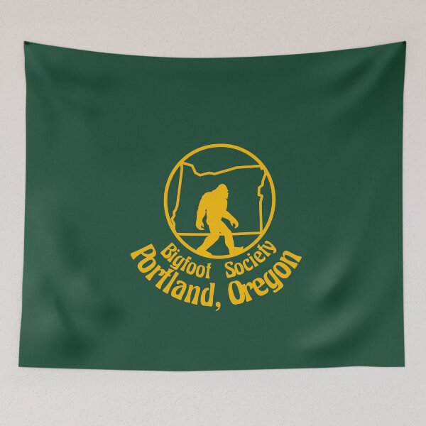 Item preview, Bigfoot Society Portland Oregon Vintage Green and Yellow  designed and sold by bigfootsociety.