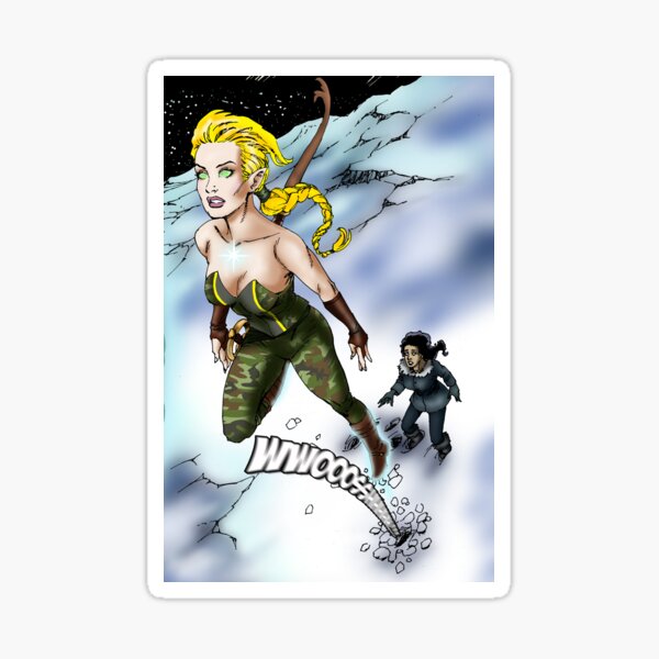 ARISTAR leaps into action Sticker