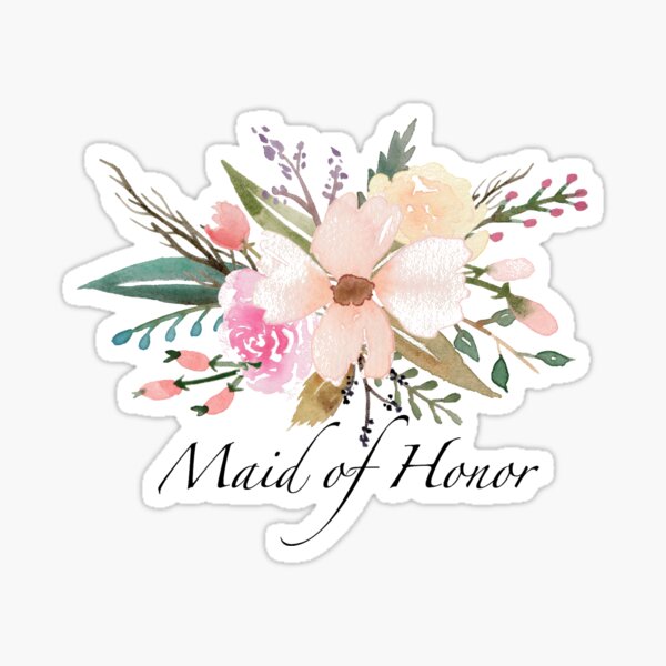 Set of flower stickers - spring flowers arrangements | Sticker