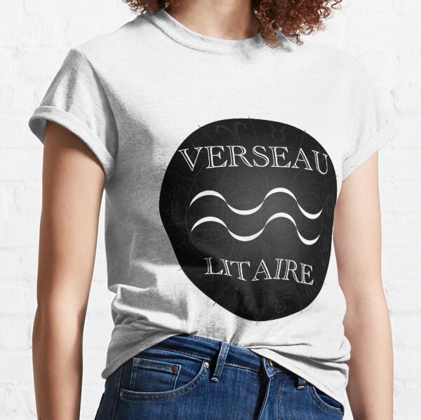 Verseau Litaire - Horrorscope T-shirt classique