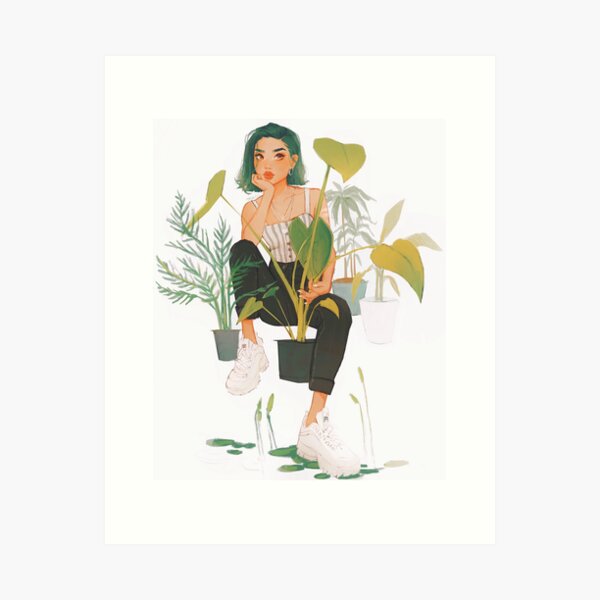 plants Art Print