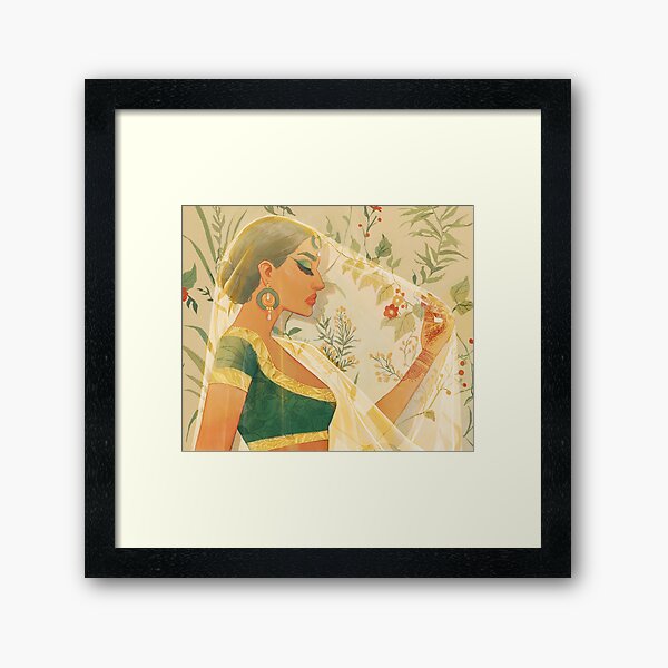 gold Framed Art Print