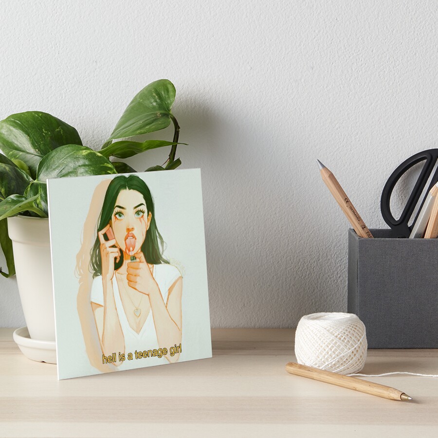 Jennifer Art Board Print