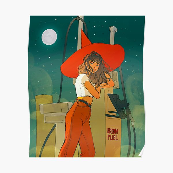 gas station Poster