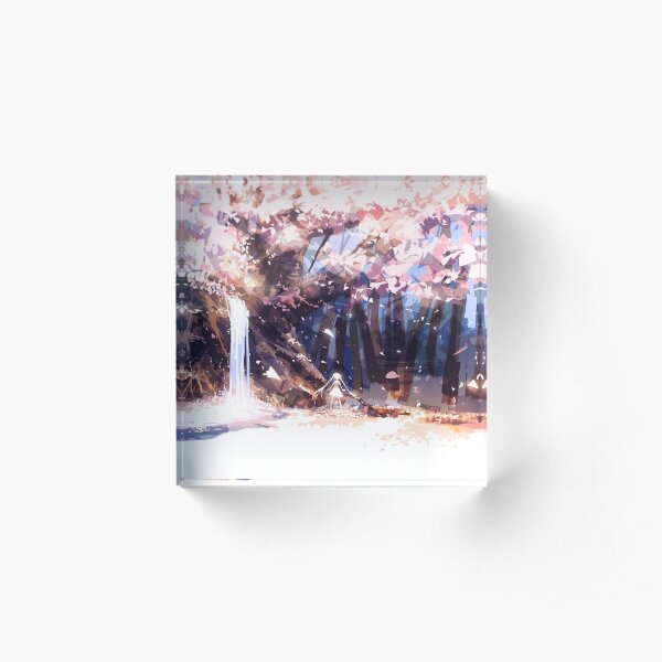 PRETTY ANIME WALLPAPER 7 Acrylic Block