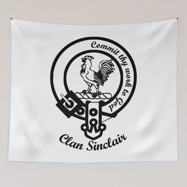 Artikelvorschau, Sinclair Scottish Clan Nachname entworfen und verkauft von BagTown Clans.