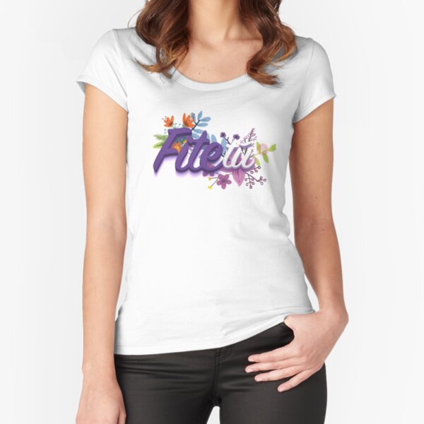 MALAGA FITETU Camiseta entallada de cuello ancho
