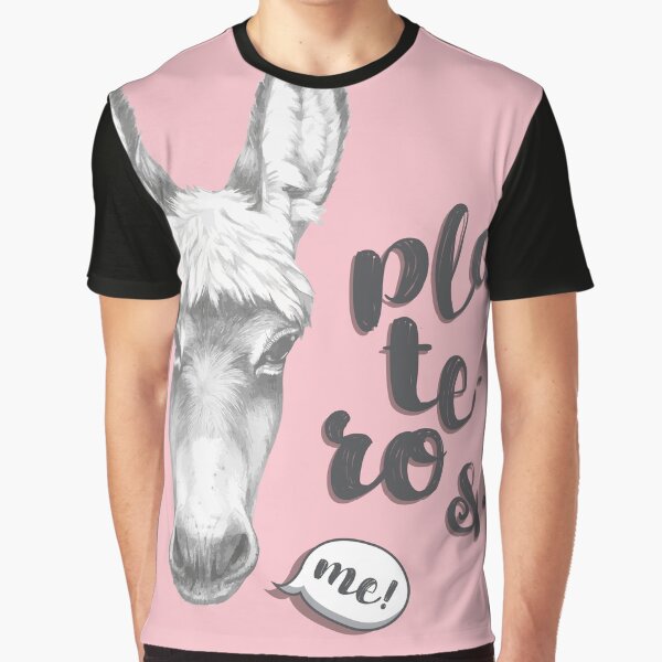 MALAGA BURRO PLATERO Camiseta gráfica