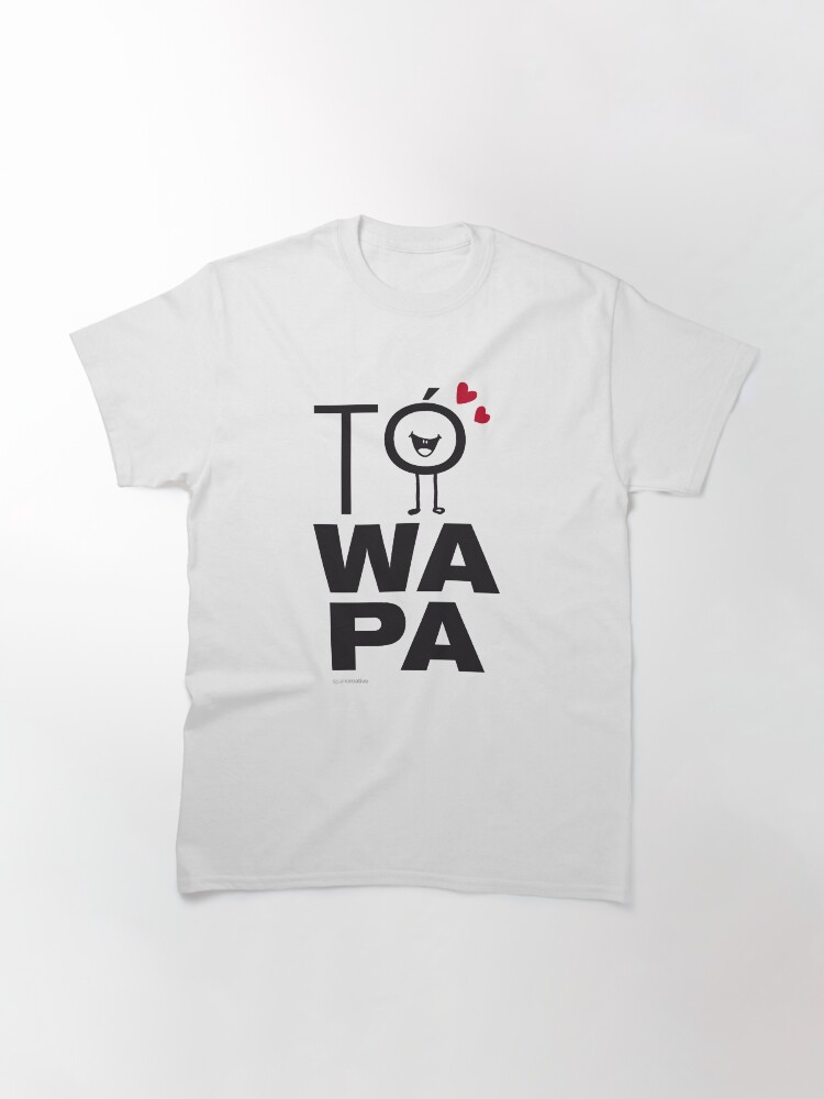 Vista alternativa de Camiseta clásica MALAGA TÓ WAPA