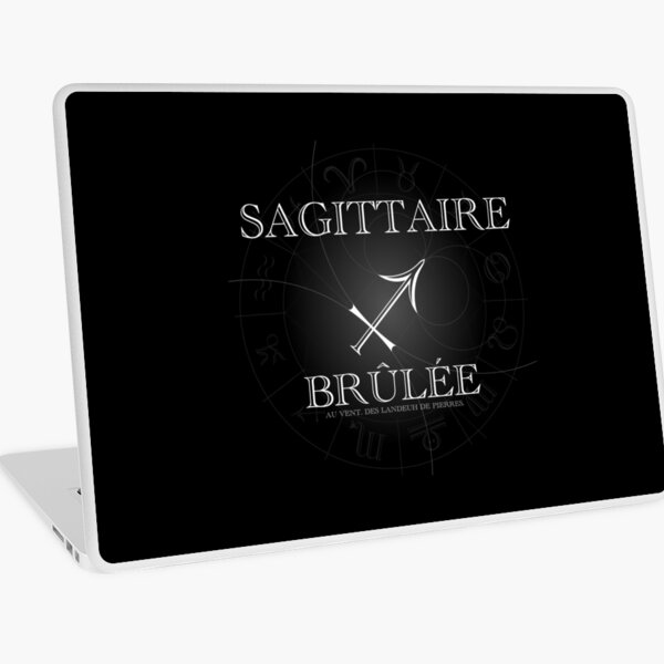 Sagittaire Brûlée Au vent Des landeuh de pierres - Horrorscope Skin adhésive d'ordinateur