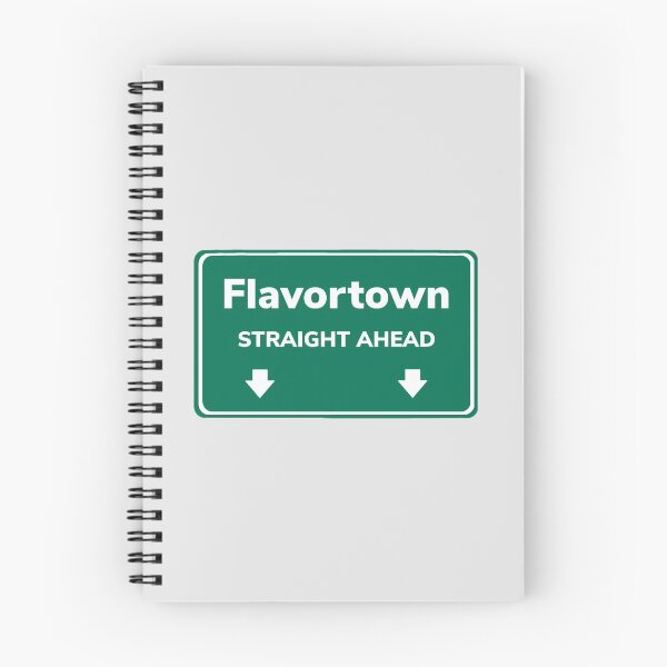 Item preview, flavortown road sign designed and sold by fieriphoto.