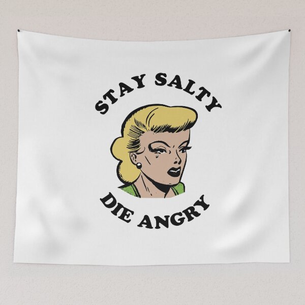 Item preview, Stay Salty, Die Angry - Light designed and sold by 4wordsmovement.