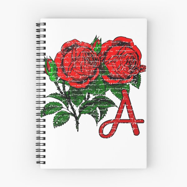 Item preview, Red Roses Monogrammed Gifts Letter A designed and sold by Shasta9876.