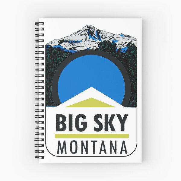 Item preview, Big Sky Montana Vintage Travel Decal designed and sold by hilda74.