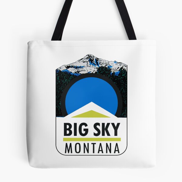 Item preview, Big Sky Montana Vintage Travel Decal designed and sold by hilda74.