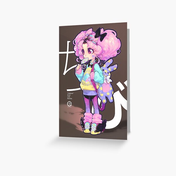 chibi Greeting Card