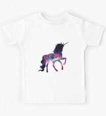 Galaxy in a Unicorn Kids Tee
