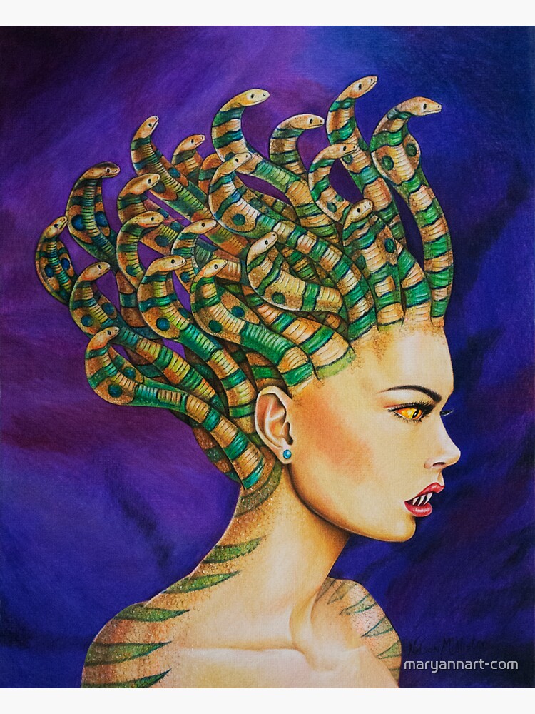 Medusa the Queen by maryannart-com