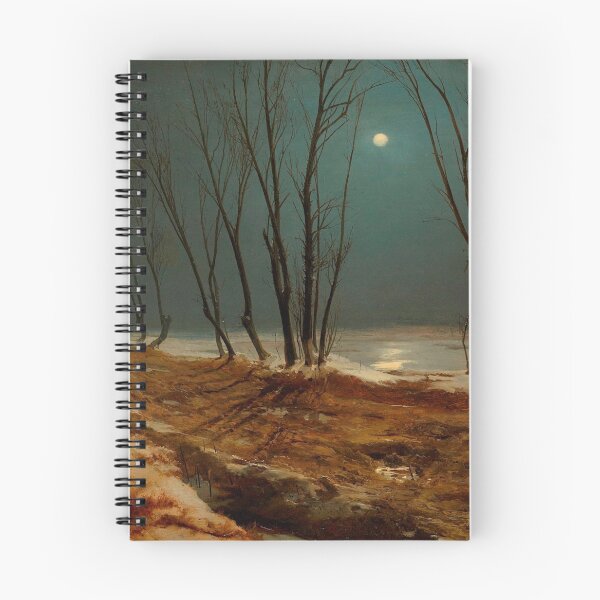 Item preview, Winter Landscape at Moonlight designed and sold by ArtExpression.