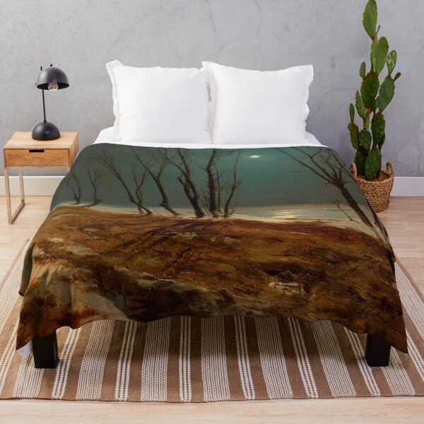 Item preview, Winter Landscape at Moonlight designed and sold by ArtExpression.
