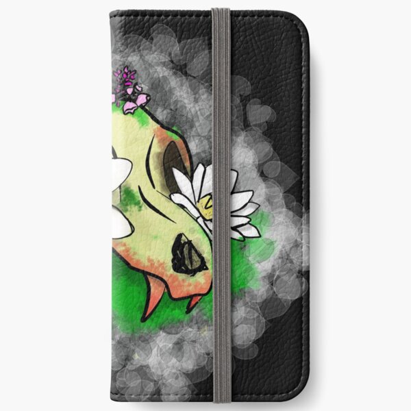 Raccoon skull - "Coony" iPhone Wallet