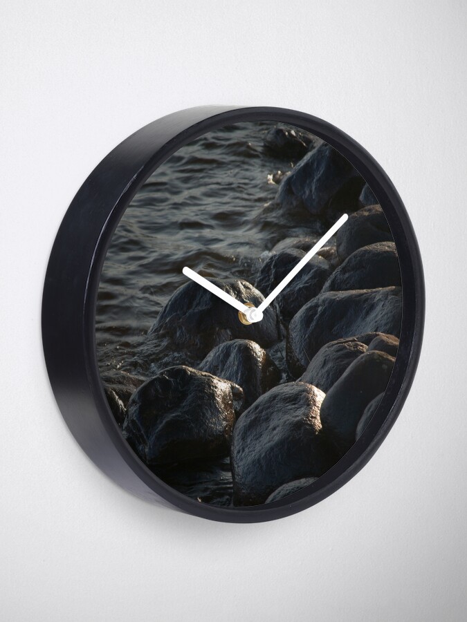 Thumbnail 2 of 4, Clock, Rocks designed and sold by guffa-com.
