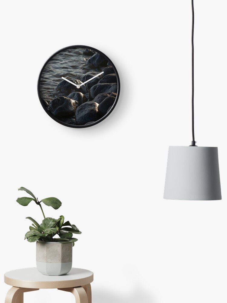 Thumbnail 1 of 4, Clock, Rocks designed and sold by guffa-com.