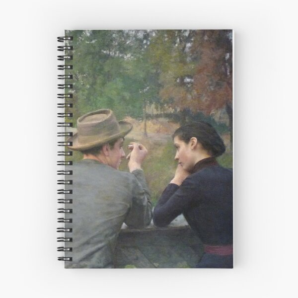 Item preview, Les Amoureux - The Lovers - Émile Friant - 1888 designed and sold by ArtExpression.