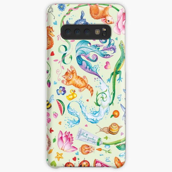 Green dreams by Maria Tiqwah Samsung Galaxy Snap Case