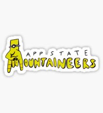 Mountaineers Rock On Sticker