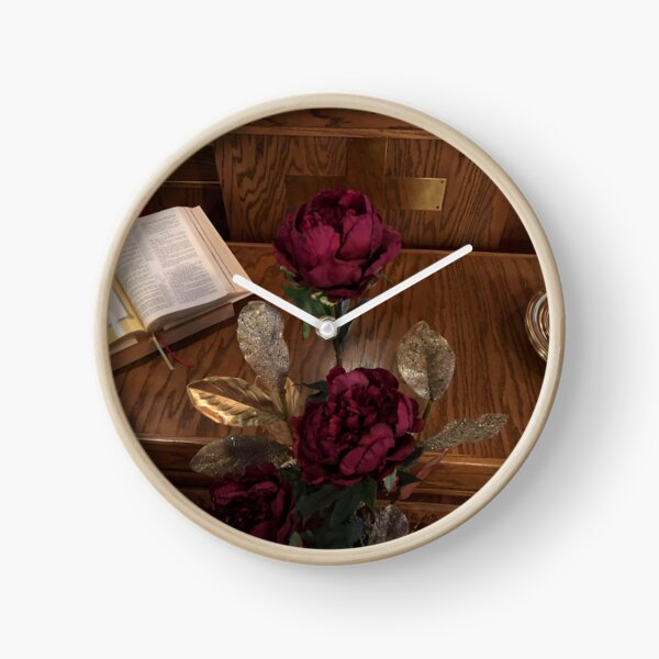 Rose of Sharon Clock