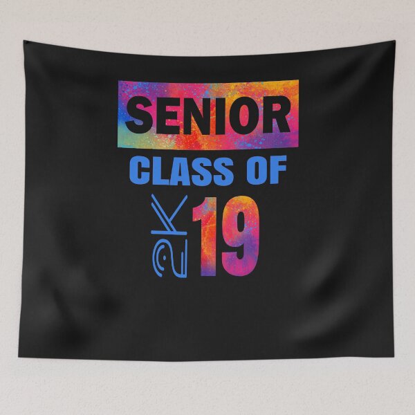Item preview, Senior 2019 Cool Popular Class Of 2K Graduate Bright Multicolor Blue designed and sold by Sapphire Star.