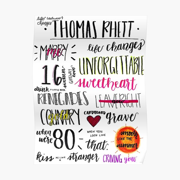 Thomas Rhett: Life Changes (Deluxe Edition) Poster
