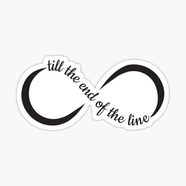 Item preview, I'm With You Till The End Of The Line - Stevebucky designed and sold by CharCubedDesign.