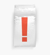 Metal Gear Exclamation Duvet Cover
