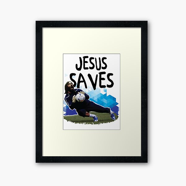 Item preview, Jesus Saves ( SOCCER ) designed and sold by mqdesigns13.