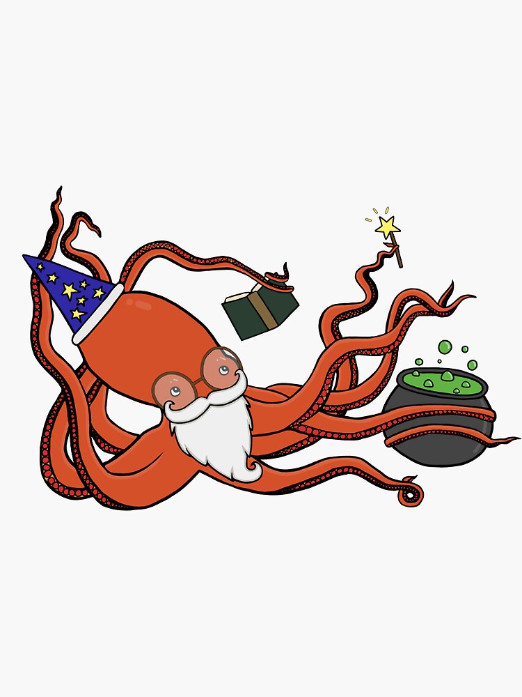 Octopus Wizard by cloires