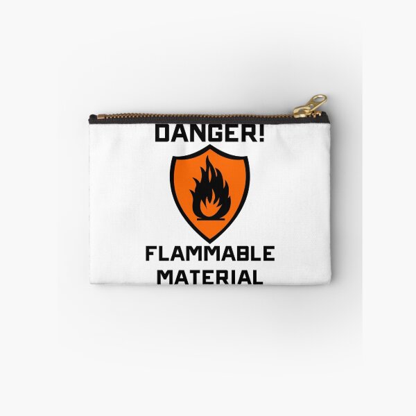 Item preview, Warning - Danger Flammable Material designed and sold by togin.