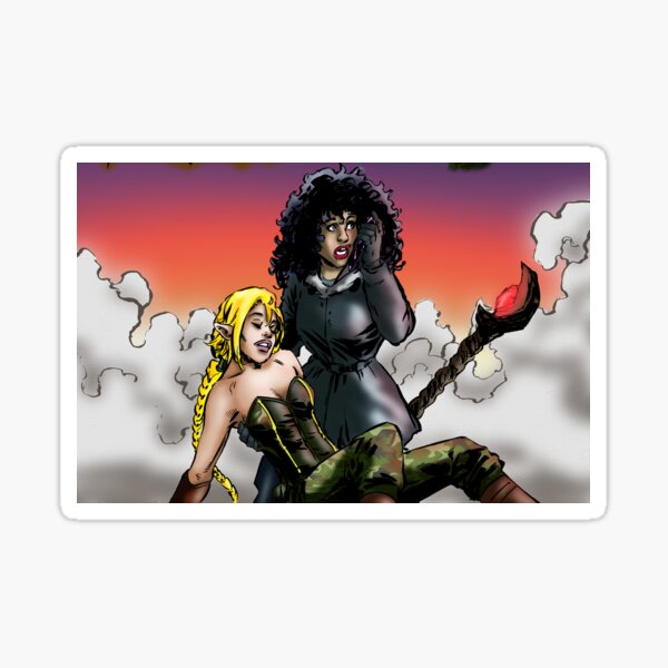 Sandra catches Aristar! Sticker