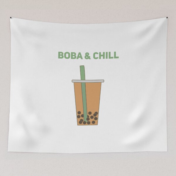 Item preview, Boba and Chill Funny Bubble Tea Asian T-Shirt designed and sold by Joepseudo.