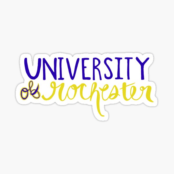 University of Rochester Sticker